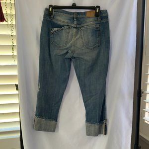 Womens Cropped Jeans